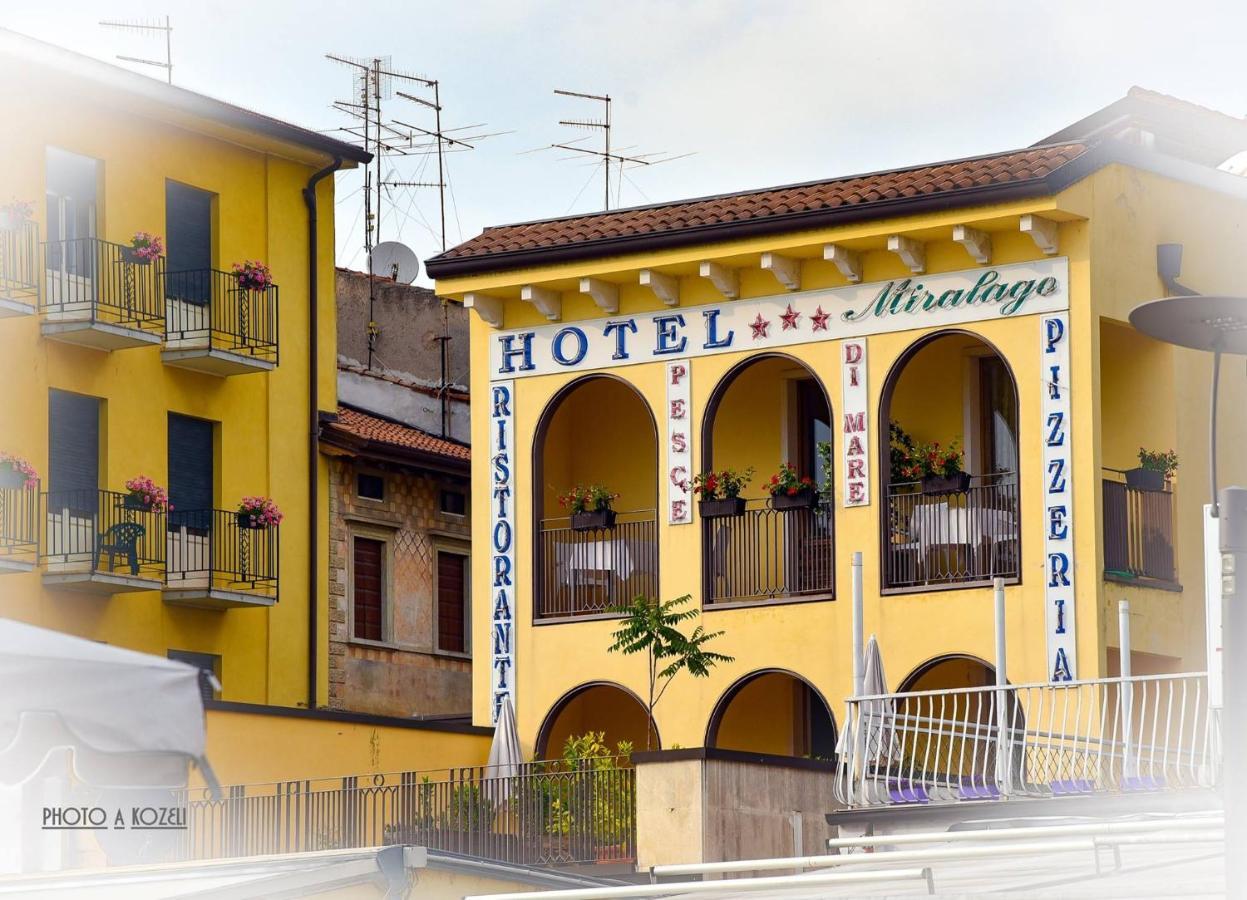 Hotel Ristorante Miralago Garda  Bagian luar foto
